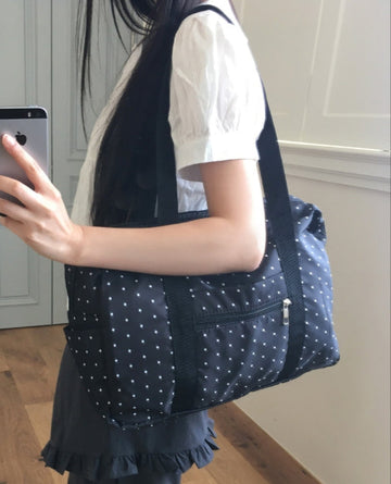 Cuzie Big Dot Shoulder Bag